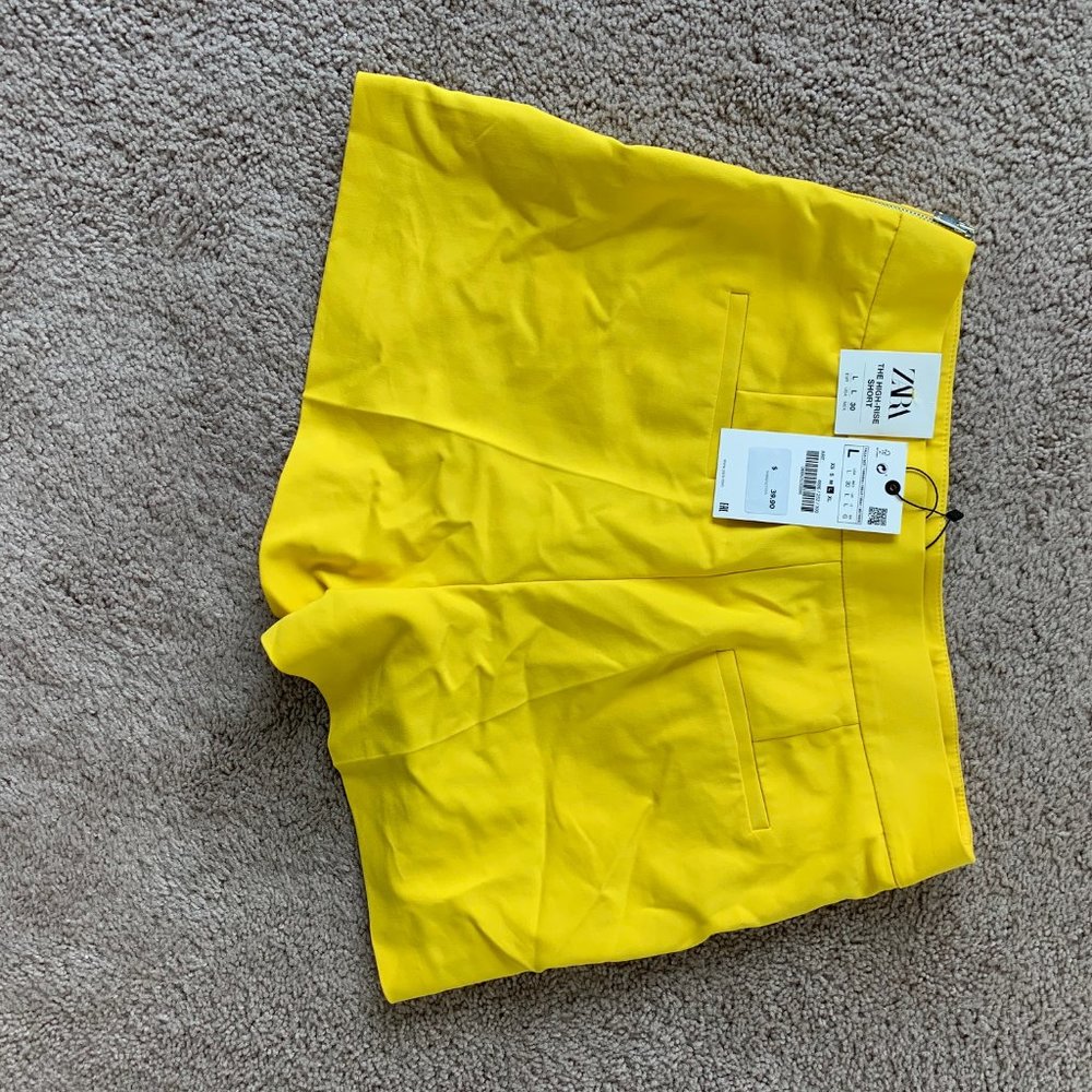 Zara High Waisted Shorts - Never Worn